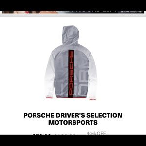 Porsche Drivers selection windbreaker XS